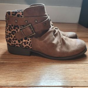 Cheetah Booties